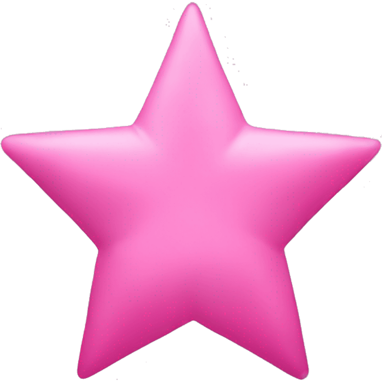 Pink star emoji