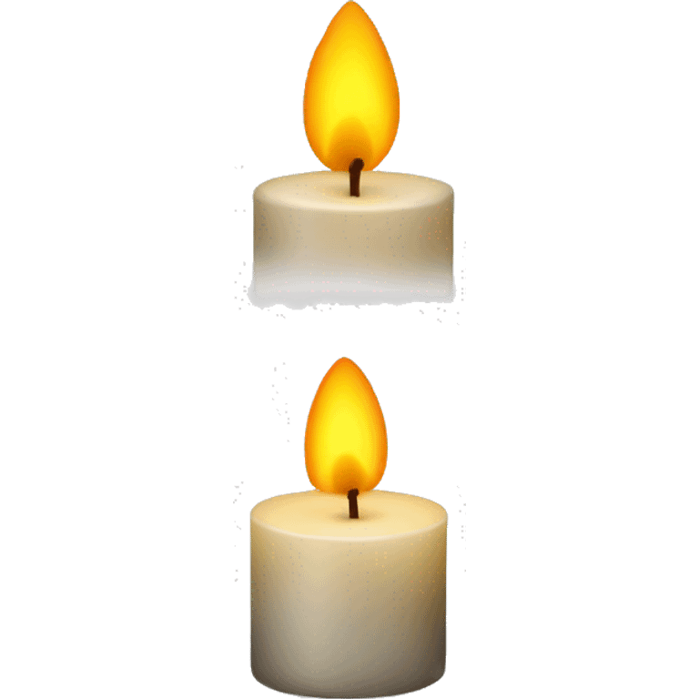 Candles designer  emoji