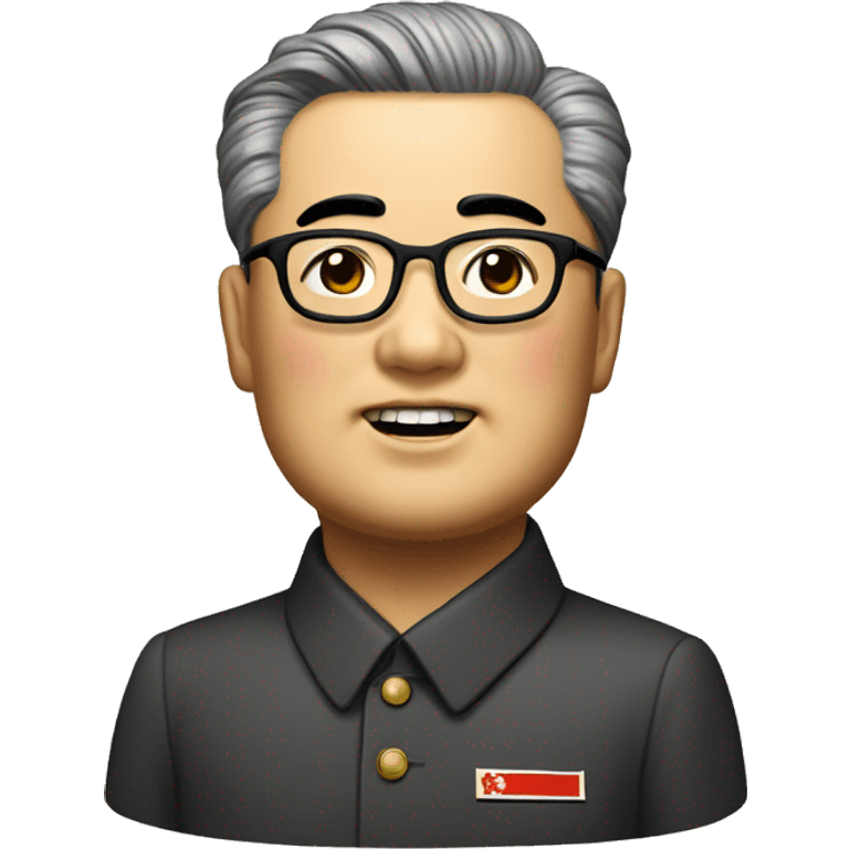 Kim Il Sung, North Korea emoji