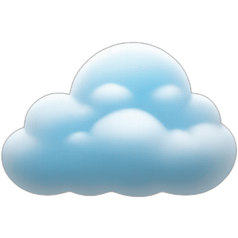 cloud computing emoji