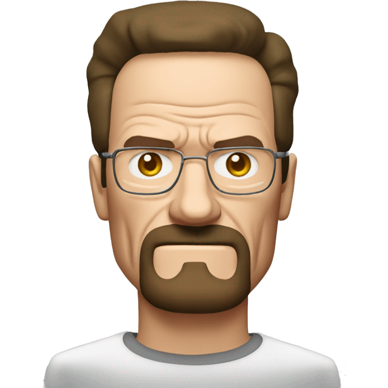 Walter White with a GN on his head emoji