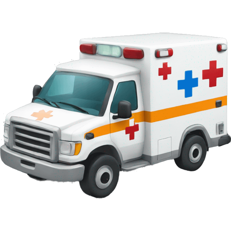 ambulance happy emojy emoji