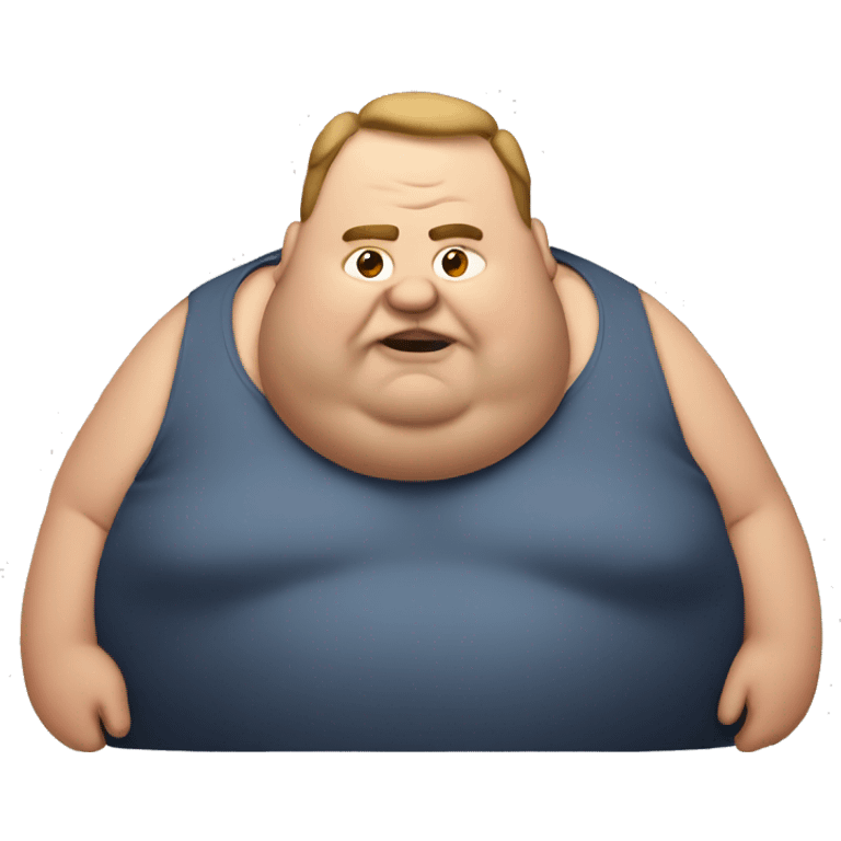 fat man emoji