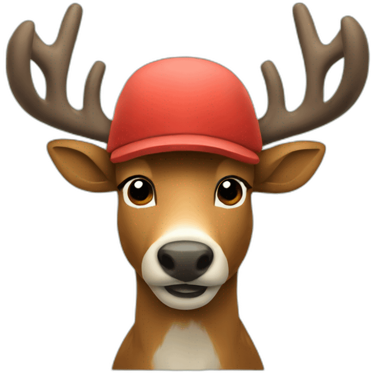 Chopper reindeer emoji