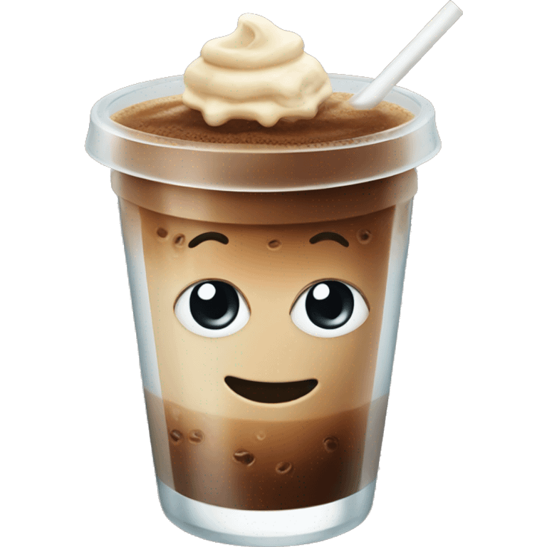 Ice coffee  emoji