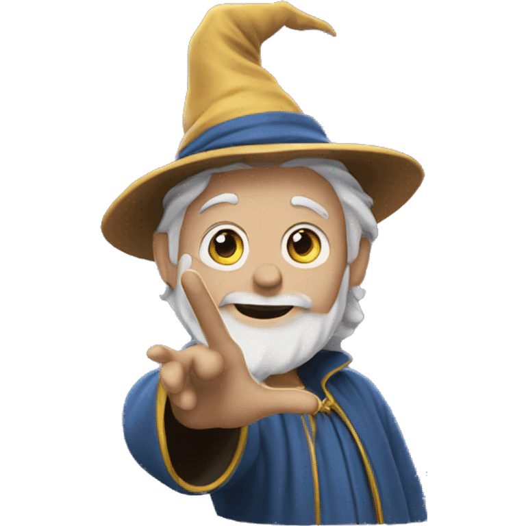 wizard waving emoji