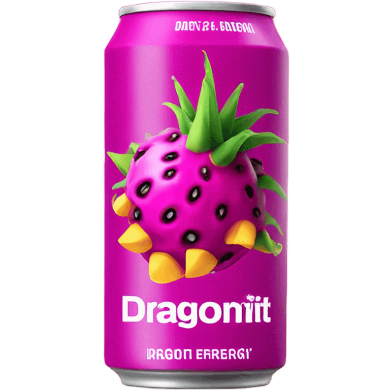 Dragonfruit Dragon Energy Drink  emoji