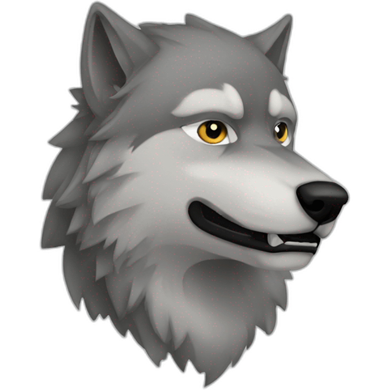 Stark of stark  wolf emoji