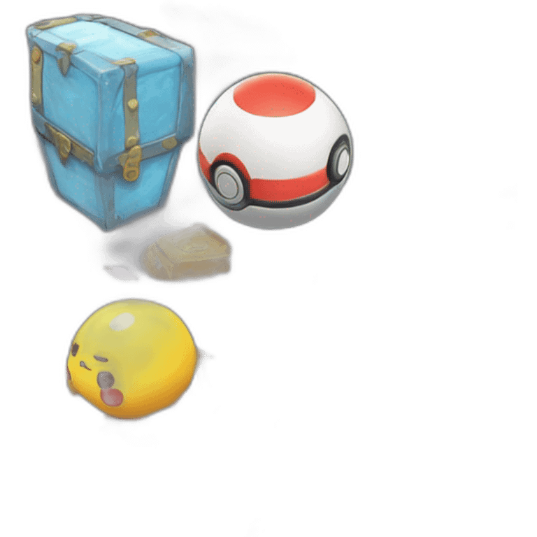 Pokemon Game Case Legendary Epic Random Loot Treasure emoji