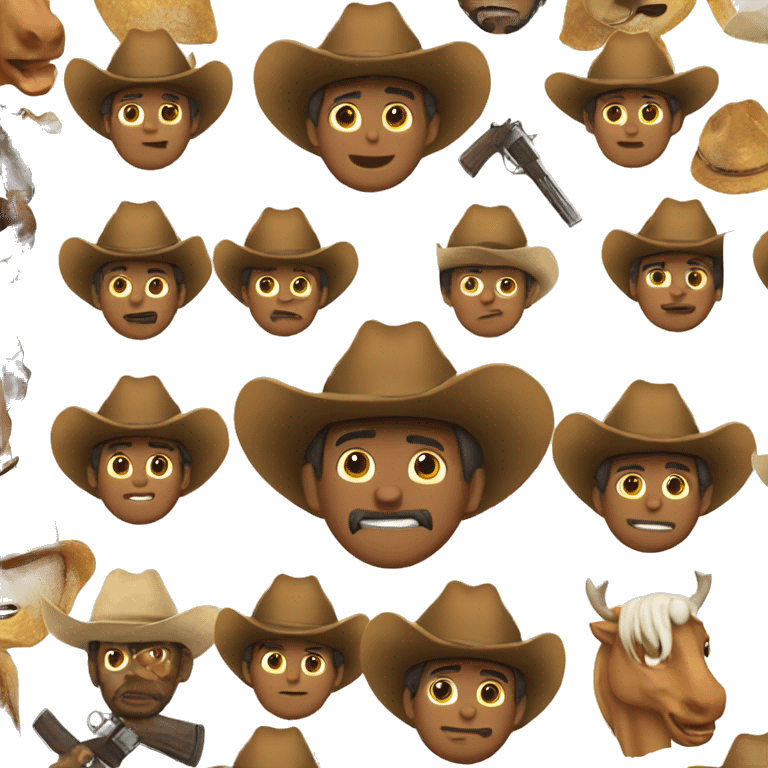 Hello, can you get me a emoji like cowboy in christmas  emoji