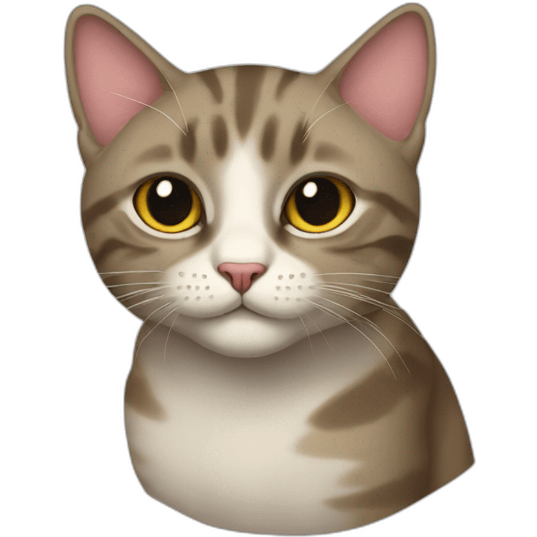 Hemalaian cat emoji