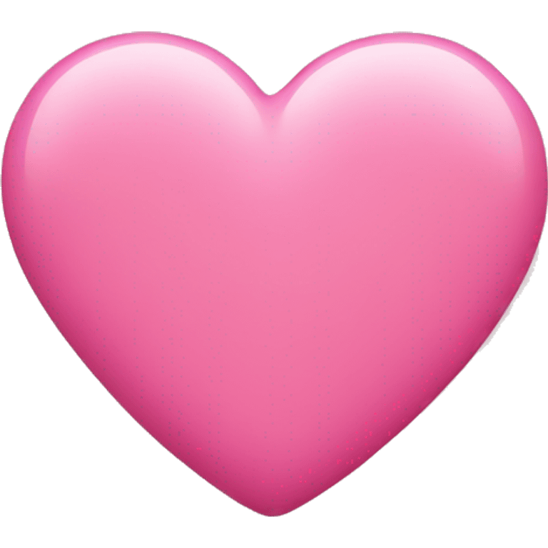 Pink heart  emoji