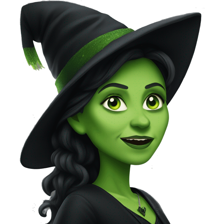 Wicked movie elphaba  emoji