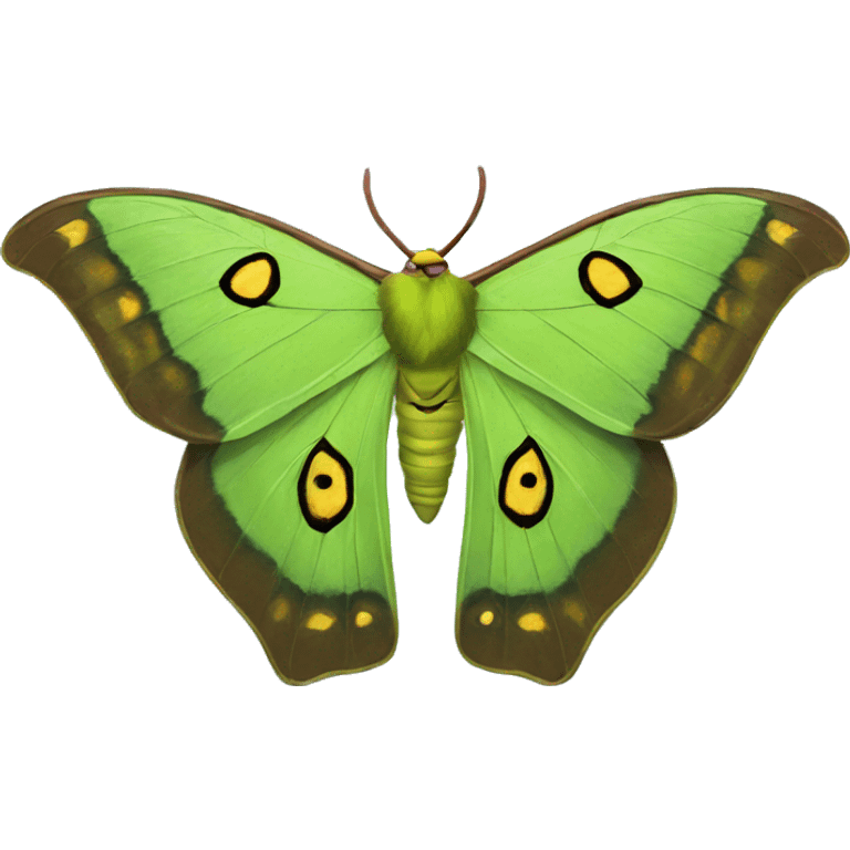 spanish moon Moth emoji