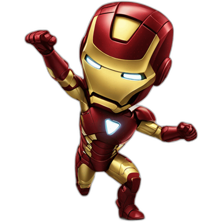 Ironman dancing  emoji