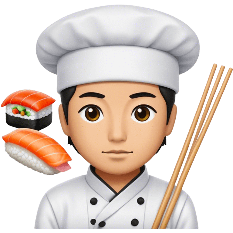 sushi chef emoji