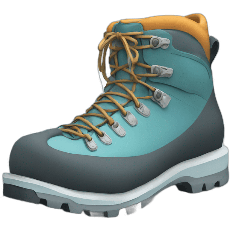 Ice climbing boots emoji