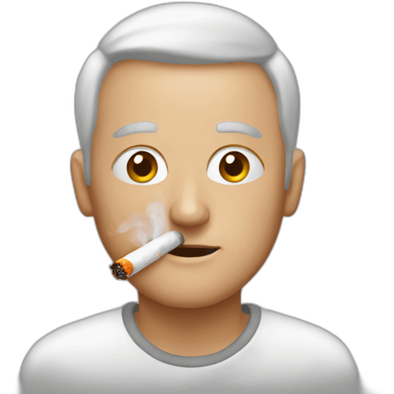 cancer-patient-smoking emoji