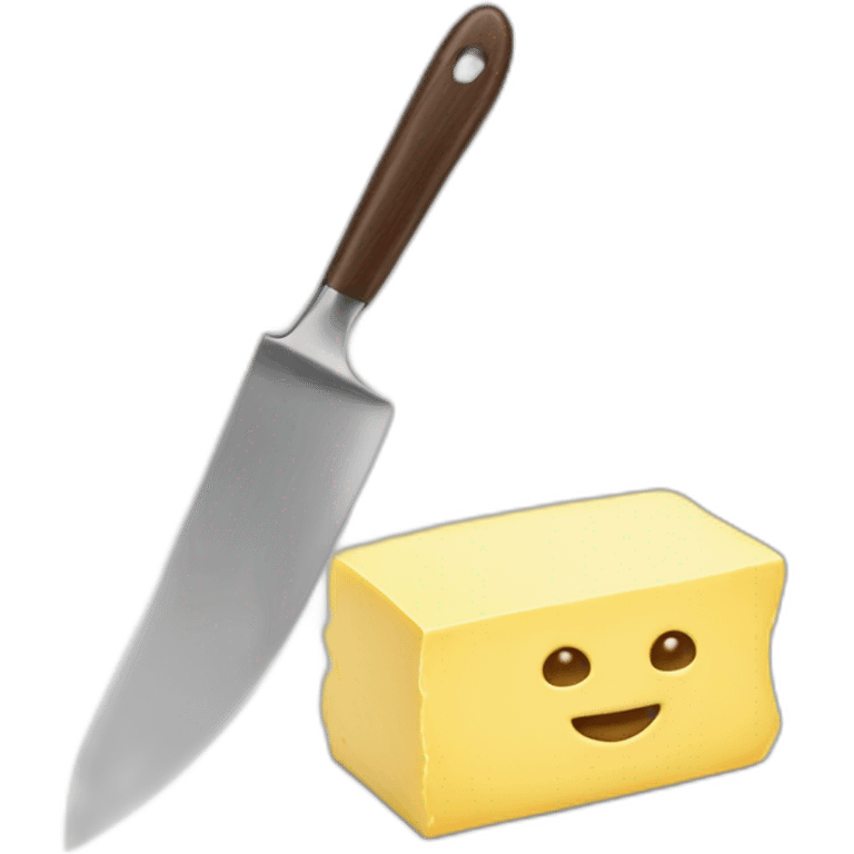 butter on the knife emoji