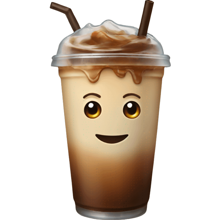 iced coffee emoji