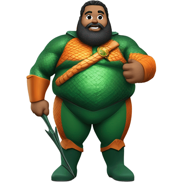 Fat Aquaman emoji