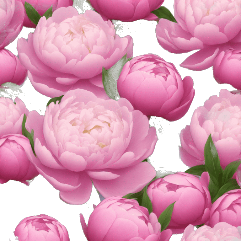 Peonies emoji