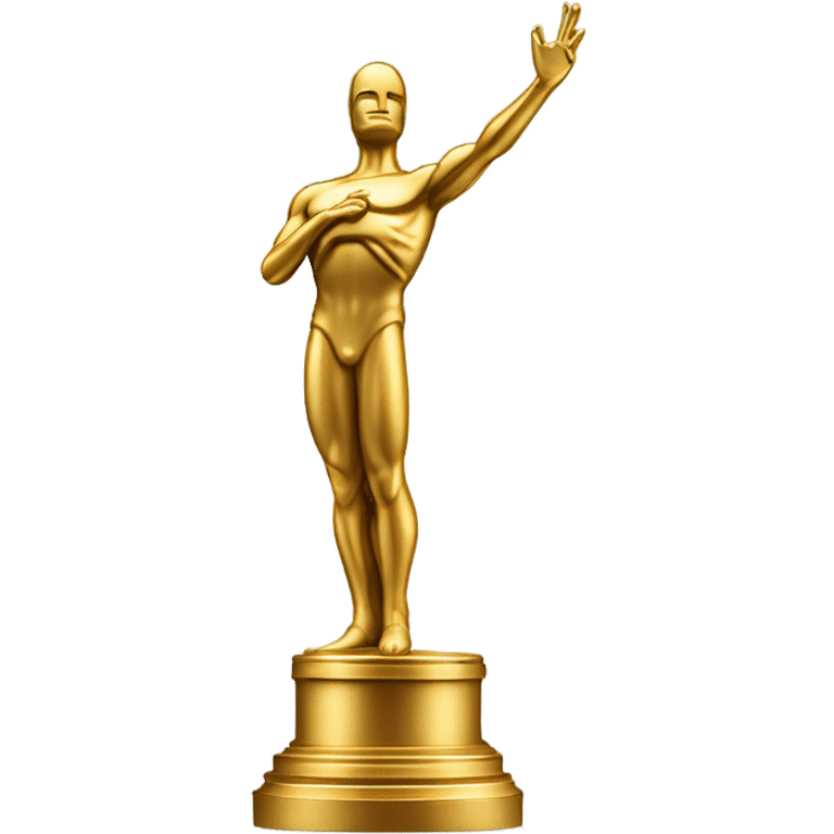 Oscar statue Award emoji