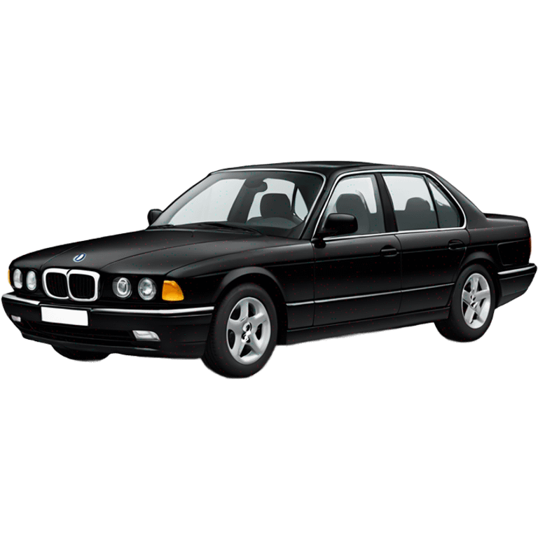 Black E38 750iL emoji