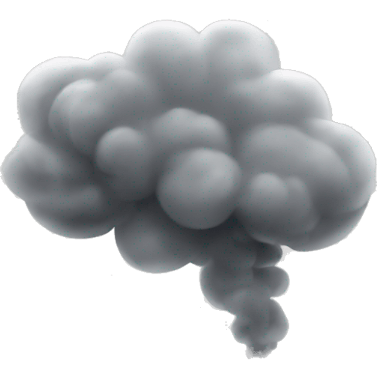 Wispy grey smoke  emoji