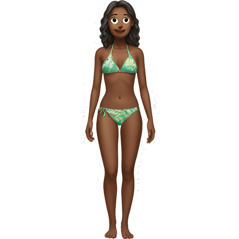 woman in bikini emoji