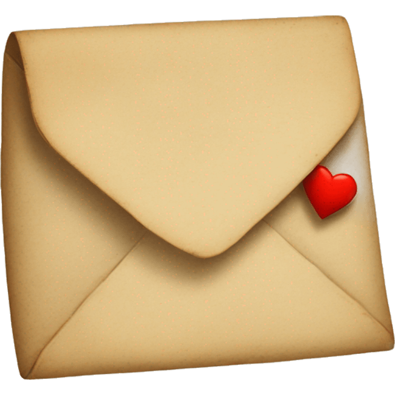 love letter vintage  emoji