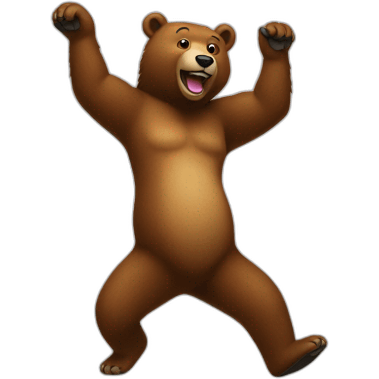 dancing bear emoji