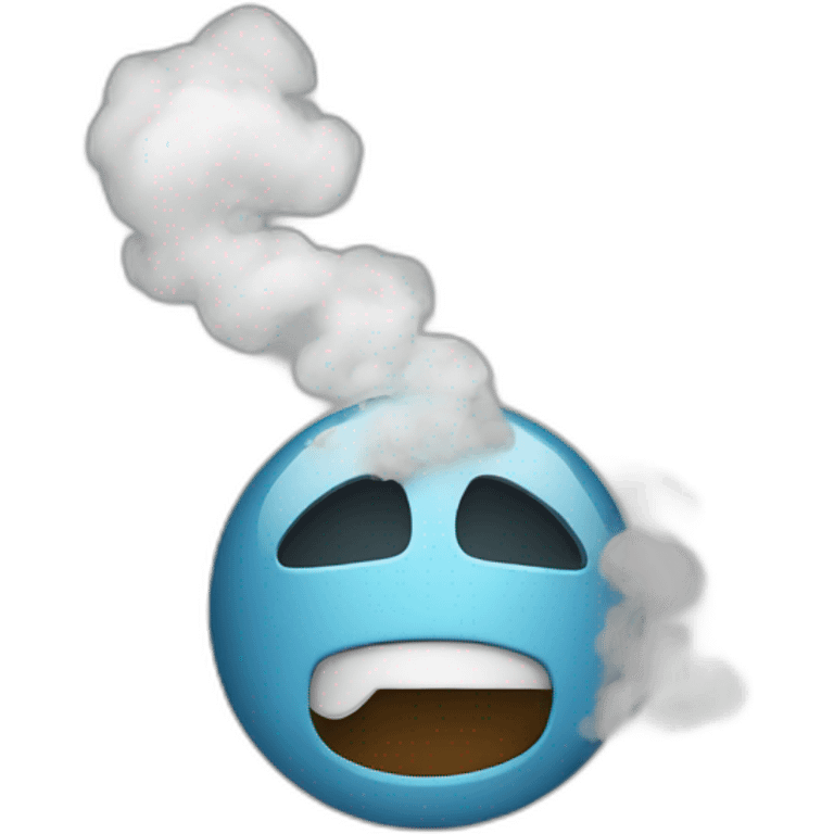 Chat qui fume emoji