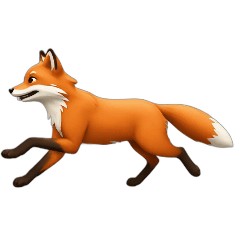 fox running emoji