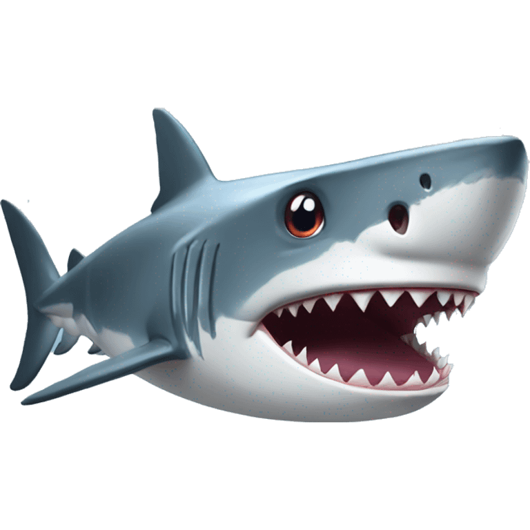 hungry shark emoji