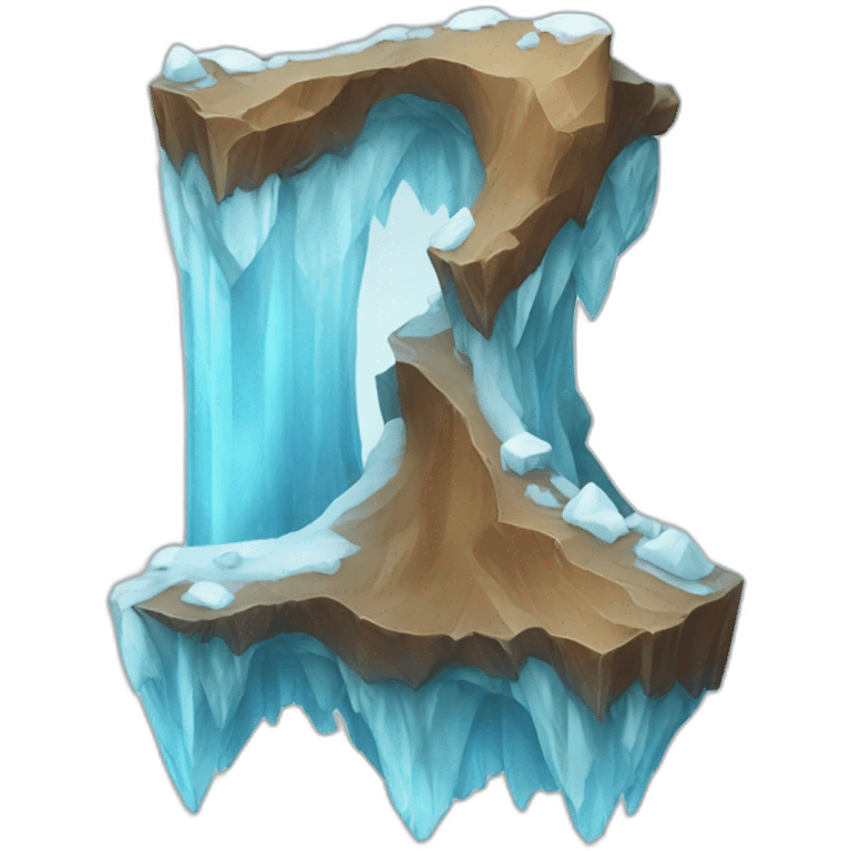 glacial O letter emoji