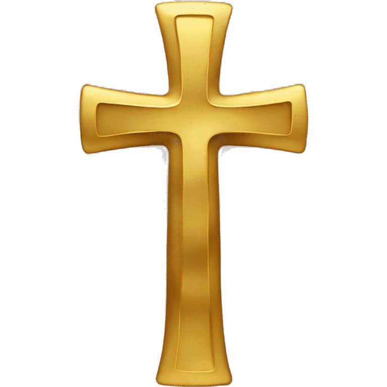 gold cross emoji