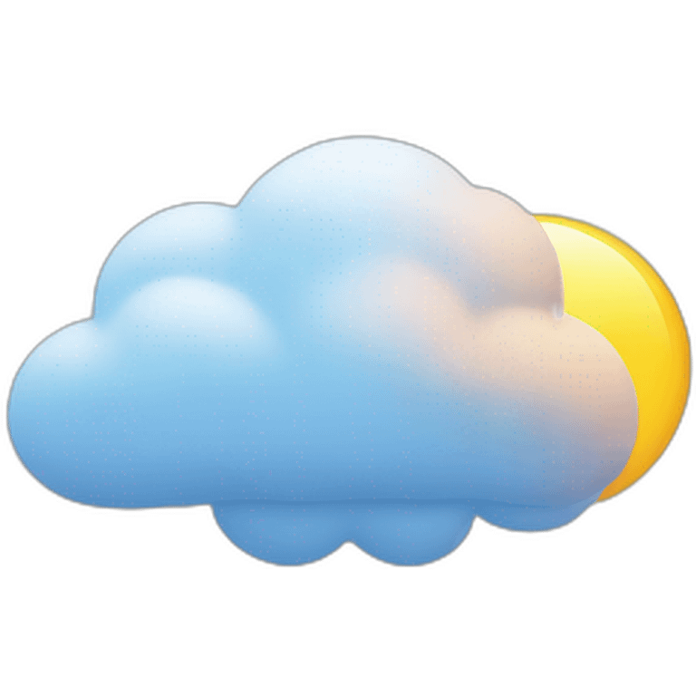 cloud computing emoji