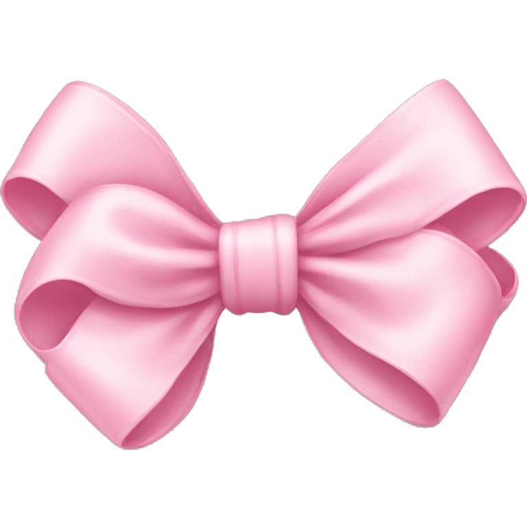 baby pink bow emoji