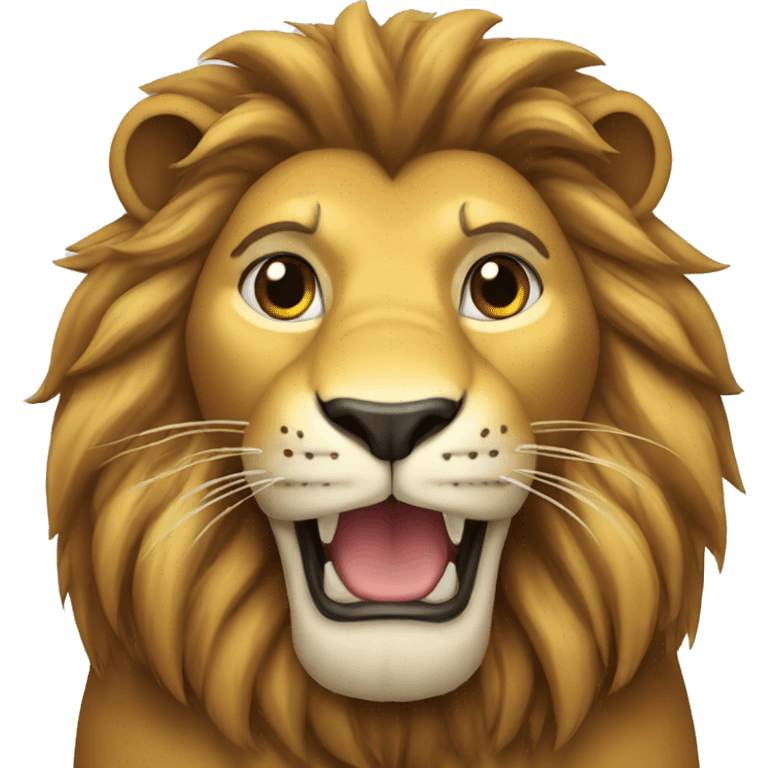 Lion with thumps up  emoji