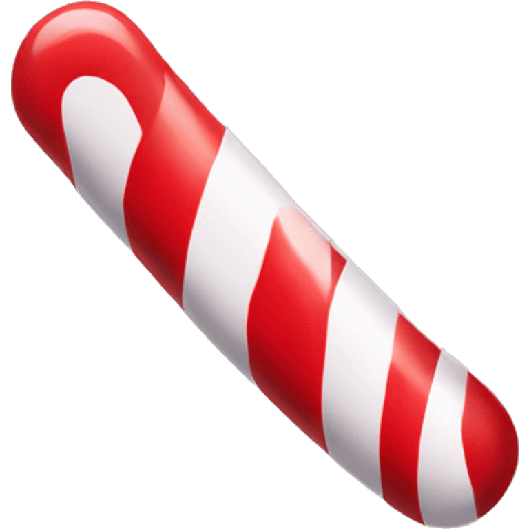 candy cane lip balm emoji