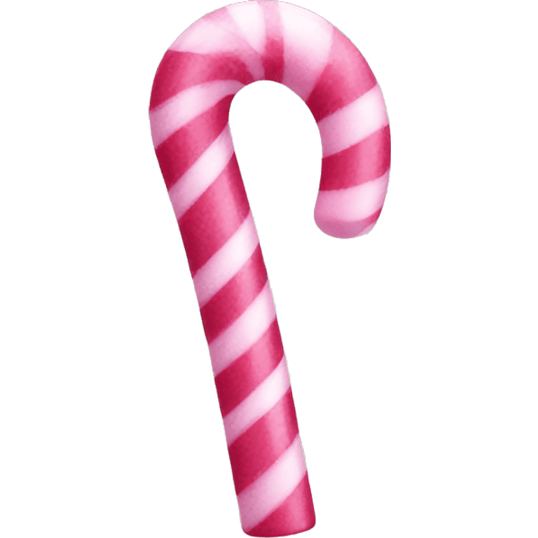 Pink candy cane emoji