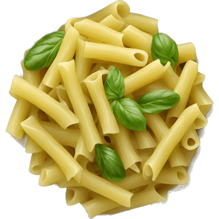 Pasta with pesto  emoji