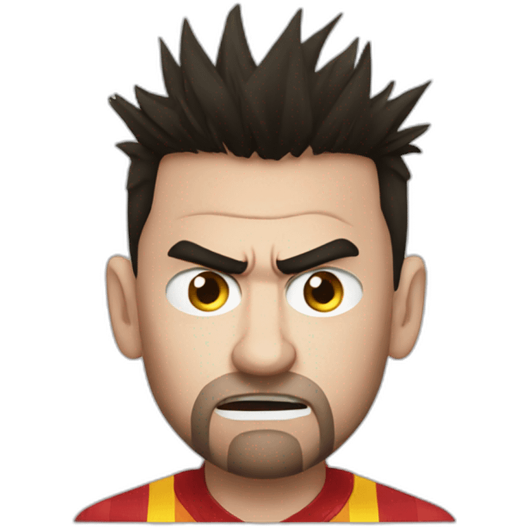 Angry messi emoji