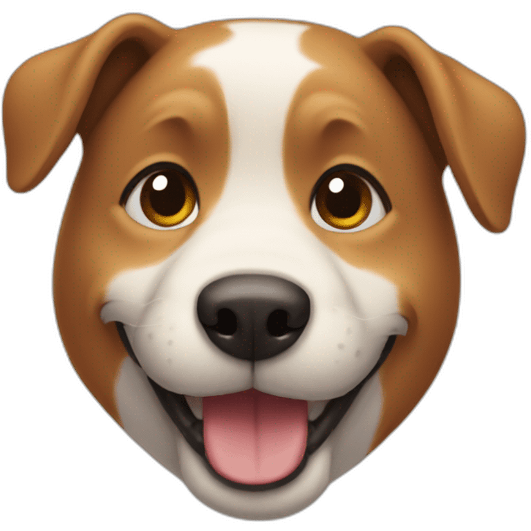 dog smiling emoji