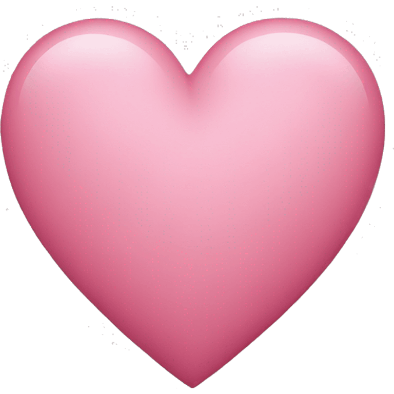 Pink heart emoji