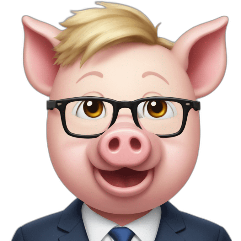 david cameron's pig fursona emoji