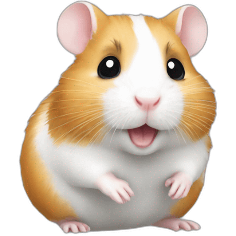 Hamster White emoji