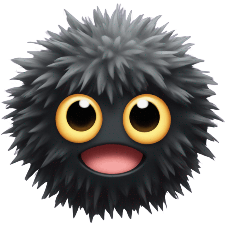 Soot sprite kawaii emoji