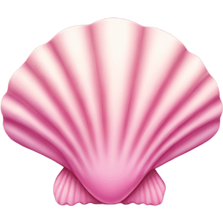 pink scallop shell emoji